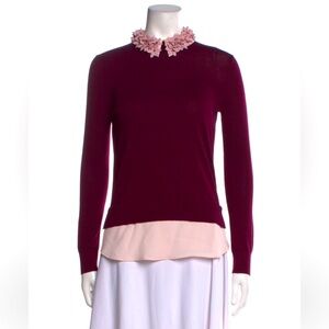 Ted Baker 🧸 Gorgeous Burgundy Sweater, Size XS. Great condition